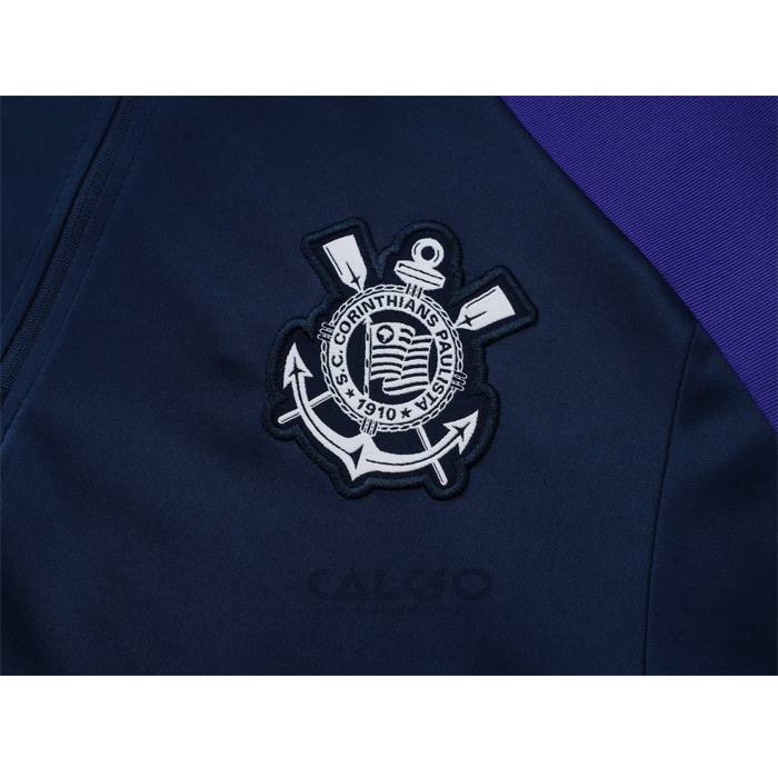 Tuta da Track di Felpa Corinthians 2024-2025 Blu